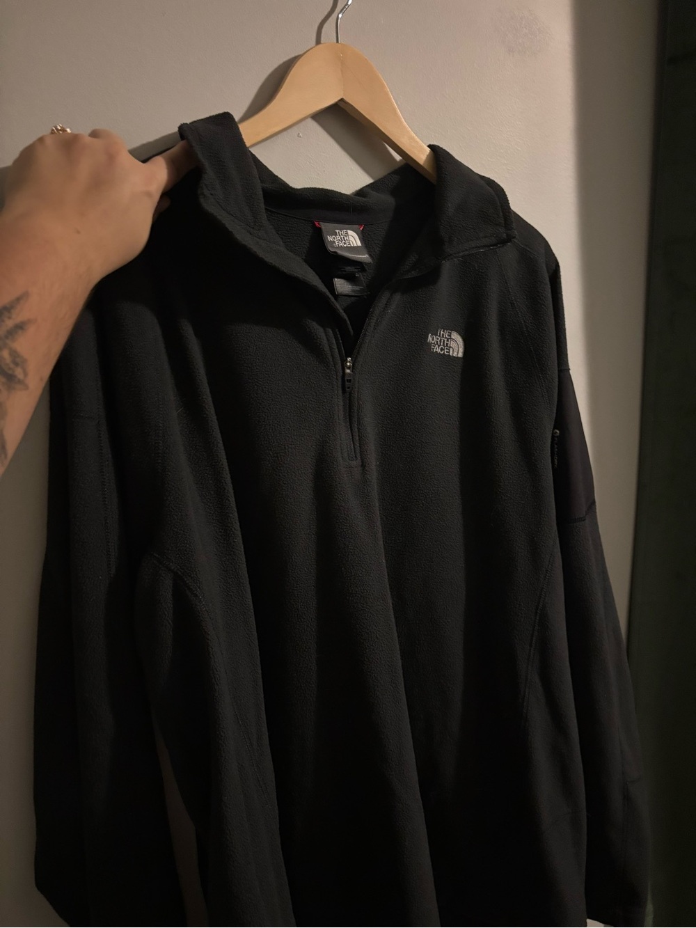 The North Face Black Quarter-Zip Fleece Pullover